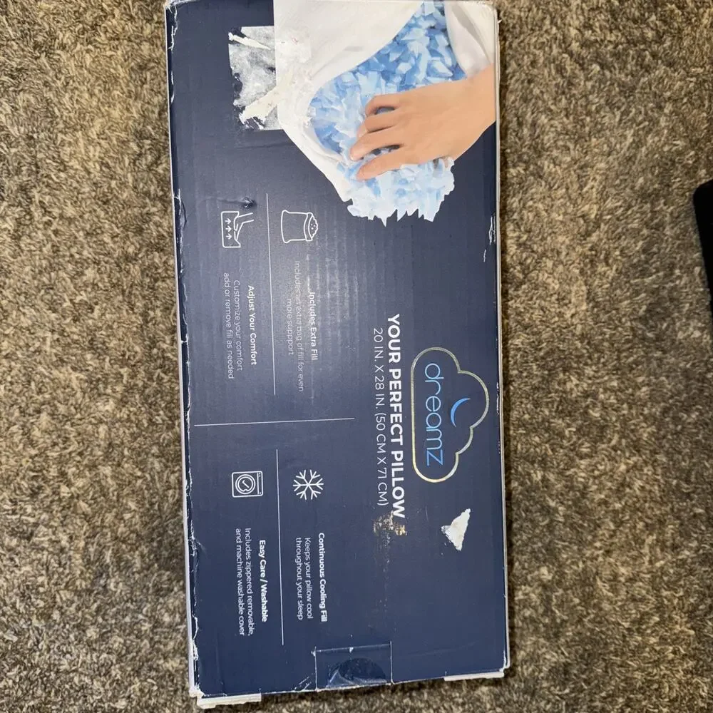 Dreamz® Cooling Fabric Bed Pillow